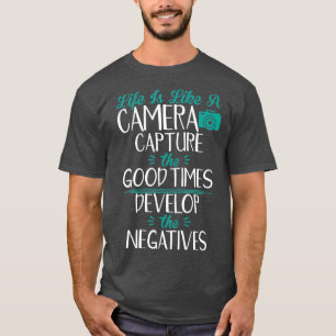 Camiseta Fotografia Engraçada Citando Fotógrafo Camer