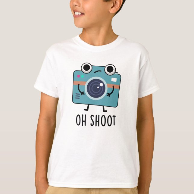 Camiseta Fotografia Engraçada Fotografa Câmera (Frente)
