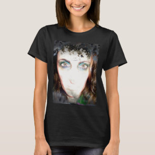 Camiseta Fotografia Filtrada Retrato Viciado em Horror