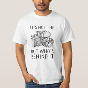 Camiseta Fotografia Fotógrafo Câmera Engraçada Ideia de