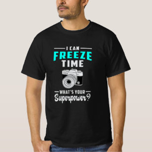 Camiseta Fotografia Fotógrafo Superpotência Engraçado Pr