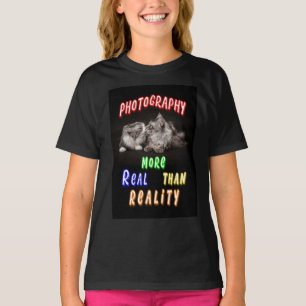 Camiseta Fotografia mais real que realidade