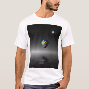 Camiseta Fotografia Minimalista Seletiva do Balão Voador