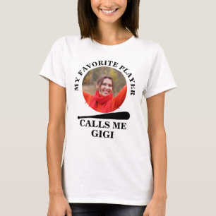 Camiseta Fotografia personalizada em forma de baseball, o m