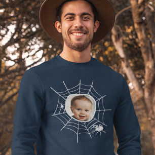 Camiseta Fotografia personalizada Web spiderweb assustadora