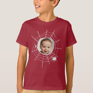 Camiseta Fotografia personalizada Web spiderweb assustadora