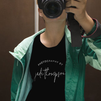 Camiseta Fotografia por Nome Fotógrafo