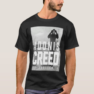 Camiseta fotografia preto e branco de Adonis Creed LA