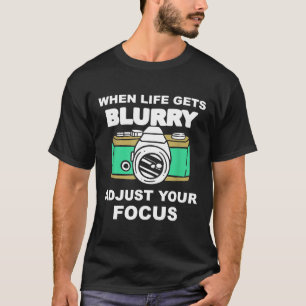 Camiseta Fotografia Retro Câmera Engraçada Fotografia