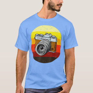 Camiseta Fotografia traz presentes fotógrafos retrô Vintag