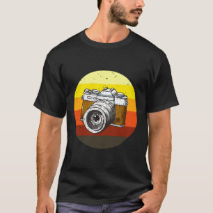 Camiseta Fotografia traz presentes fotógrafos retrô Vintag
