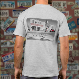 Camiseta Fotografia vermelha do respingo da arizona de