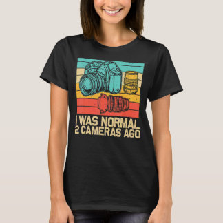 Camiseta Fotografia Vintage Para Mulheres Homens Fotografia