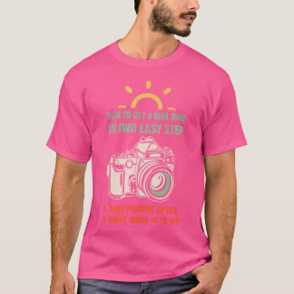Camiseta Fotografia Vintage - Presente para Fotógrafo