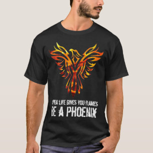 Camiseta Fotografias Phoenix empoderando Uplifação Inspirac