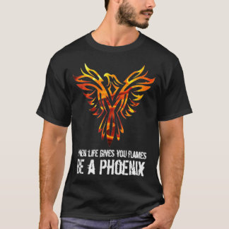 Camiseta Fotografias Phoenix empoderando Uplifação Inspirac