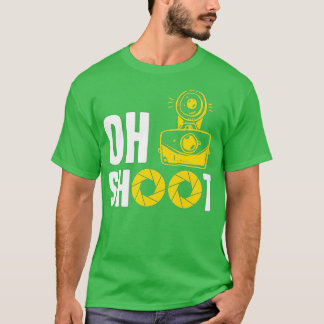 Camiseta Fotógrafo da Câmera de Presente do Dia da Fotograf