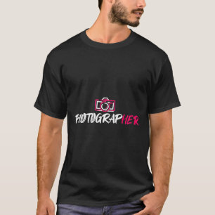 Camiseta Fotógrafo das Mulheres
