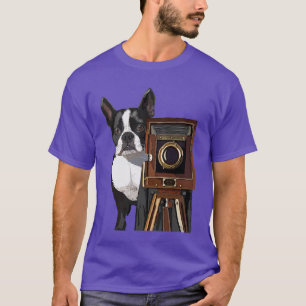 Camiseta Fotógrafo de Boston Terrier 2