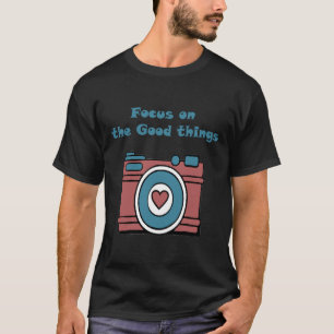 Camiseta Fotógrafo de Câmara de Aniversário Rapariga Adora