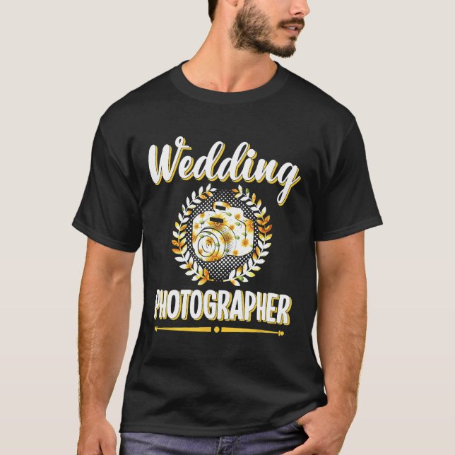 Camiseta Fotógrafo de Casamento tee Freelance P (Frente)