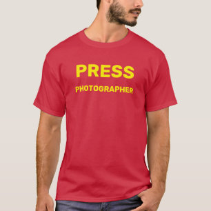 CAMISETA FOTÓGRAFO DE IMPRESSÃO