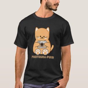 Camiseta Fotógrafo do Cat Pun