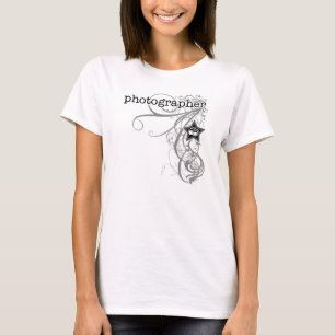Camiseta Fotógrafo do Grunge