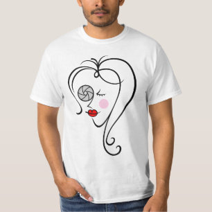 Camiseta Fotógrafo fêmea