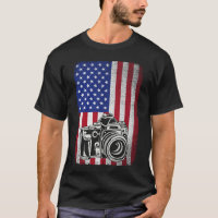 Fotógrafo Fotografia Lover American Flag