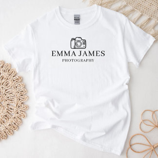 Camiseta Fotógrafo Personalizado Fotografia Personalizada F
