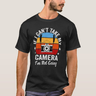 Camiseta Fotógrafo, se não posso levar minha câmera, não so
