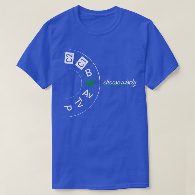 Camiseta Fotógrafos da Câmera Dizendo (Frente do Design)