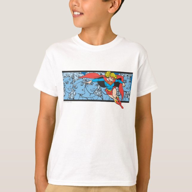 Camiseta Fotos da Supergirl Head (Frente)