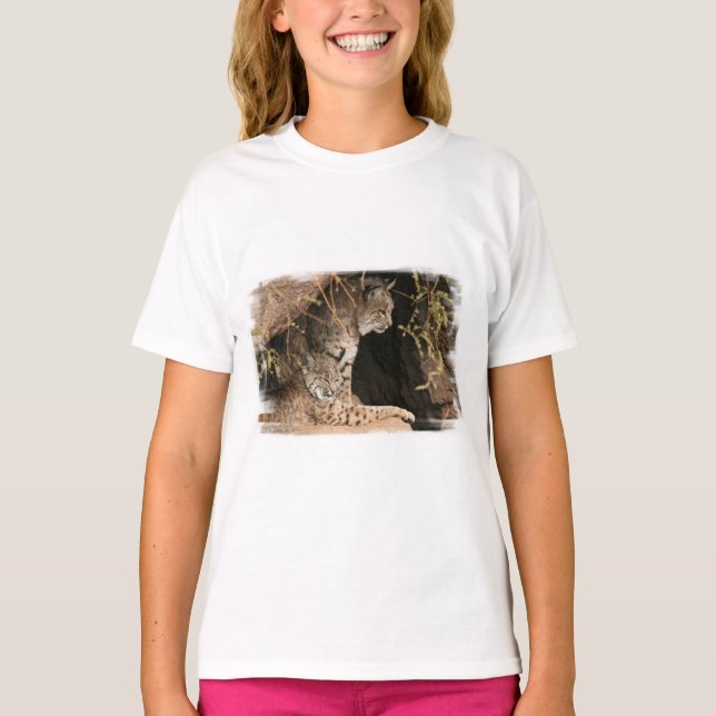 Camiseta Fotos de Bobcat (Frente)