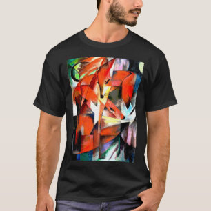 Camiseta Fotos de Franz Marc em coloração digital