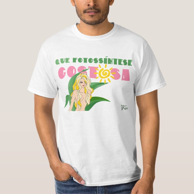 Camiseta Fotossíntese gostosa! (Frente)