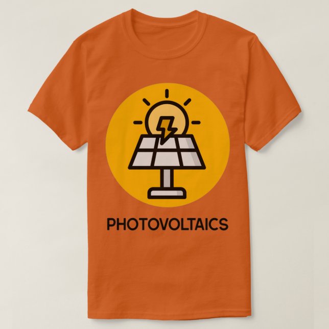 Camiseta Fotovoltaicos (Frente do Design)