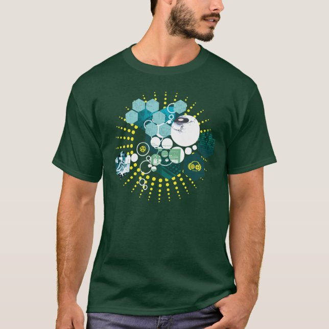 Camiseta Four4ths:: Molecular (Frente)