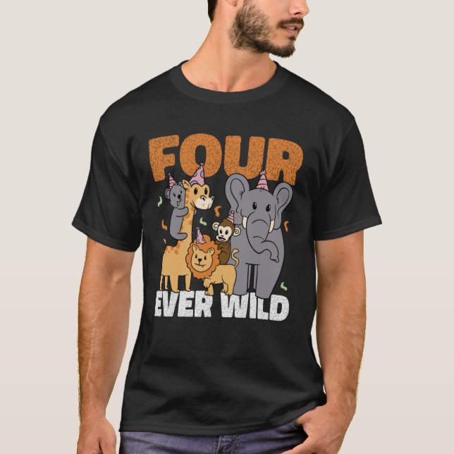 Camiseta Four Ever Wild (Frente)