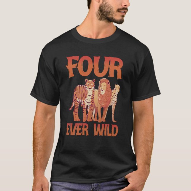 Camiseta Four Ever Wild  Swea (Frente)