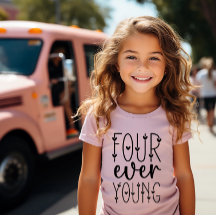 Four Ever Young - Girly Birthday 4º Aniversário