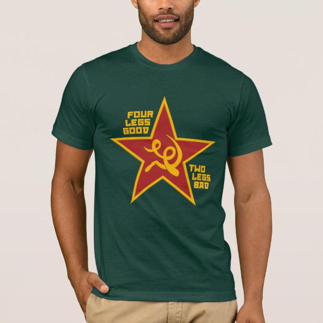 Camiseta Four legs good (Frente)