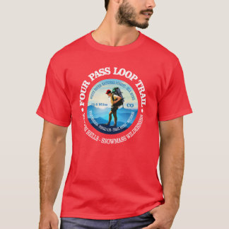 Camiseta Four Pass Looprail C vintage