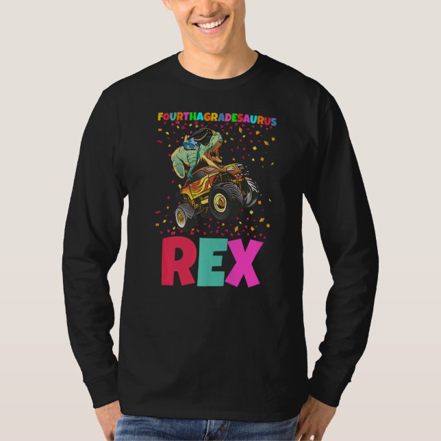 Camiseta Fourthagresaurus Rex Rex 4º Grau (Frente)