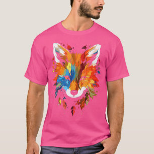 Camiseta Fox Animal Zoo Ilustração Fox