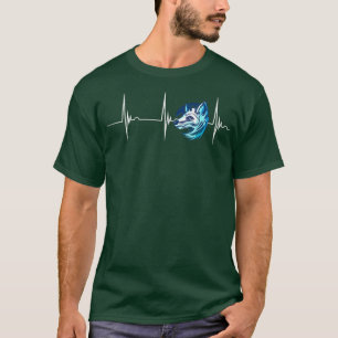 Camiseta Fox Antártica Árctica Fox Lover Hearbeat E