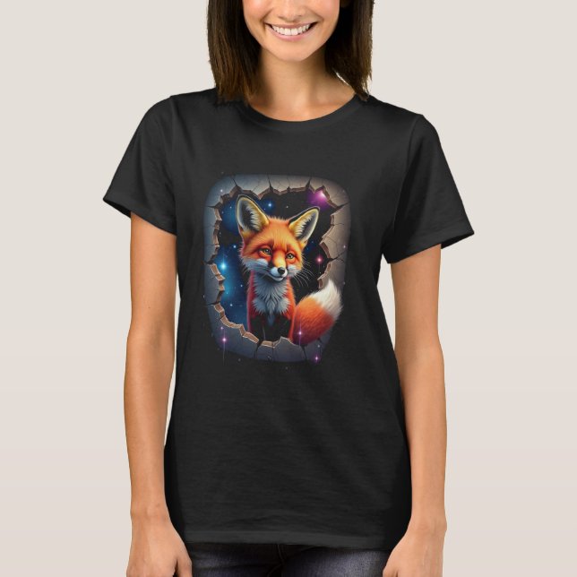 Camiseta Fox Art Digital (Frente)