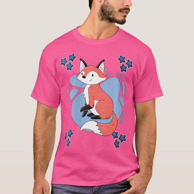 Camiseta Fox Art Drax Stars Rapazes Fox (Frente)