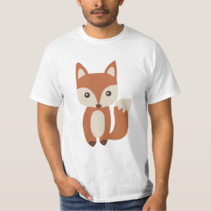 Camiseta Fox bonito do bebê